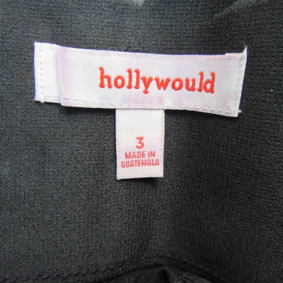 Brand New Hollywould Black Classic Bootcut Pants Slacks Size 3 Simply Slender - Picture 8 of 9